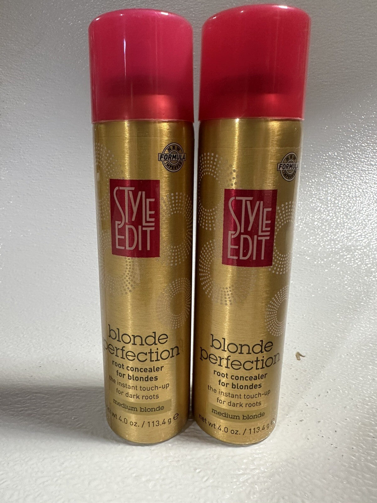Your Style. Blonde Perfection Root Concealer. Medium Blonde. 2pack