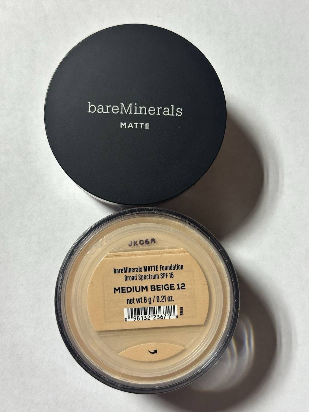 bareMinerals Matte Foundation SPF 15 / Medium Beige 12 (0.21oz.)