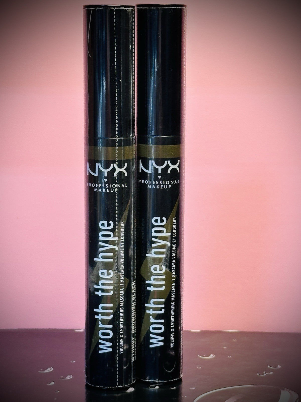 NYX - Mascara 2 - Pack / WTHM 02  BROWNISH BLACK