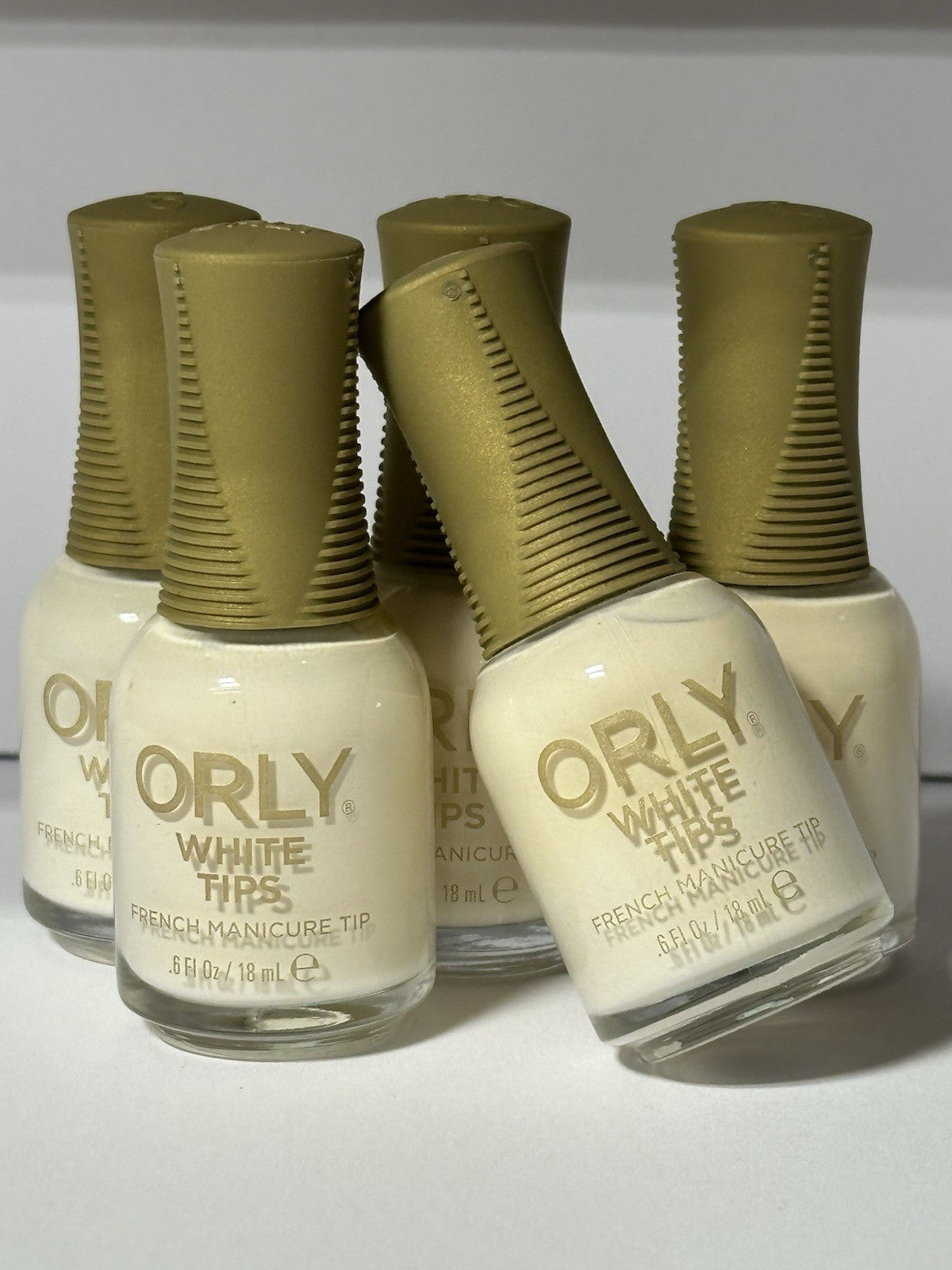 OPI - White TIPS / 5 - Pack (5x 18 mL)