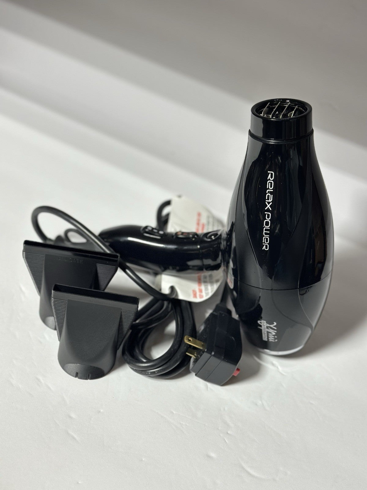 GAMMA + RELAX POWER - Hair Dryer BLACK / HD-NA4121 / GPRPB / 1800-2100 W
