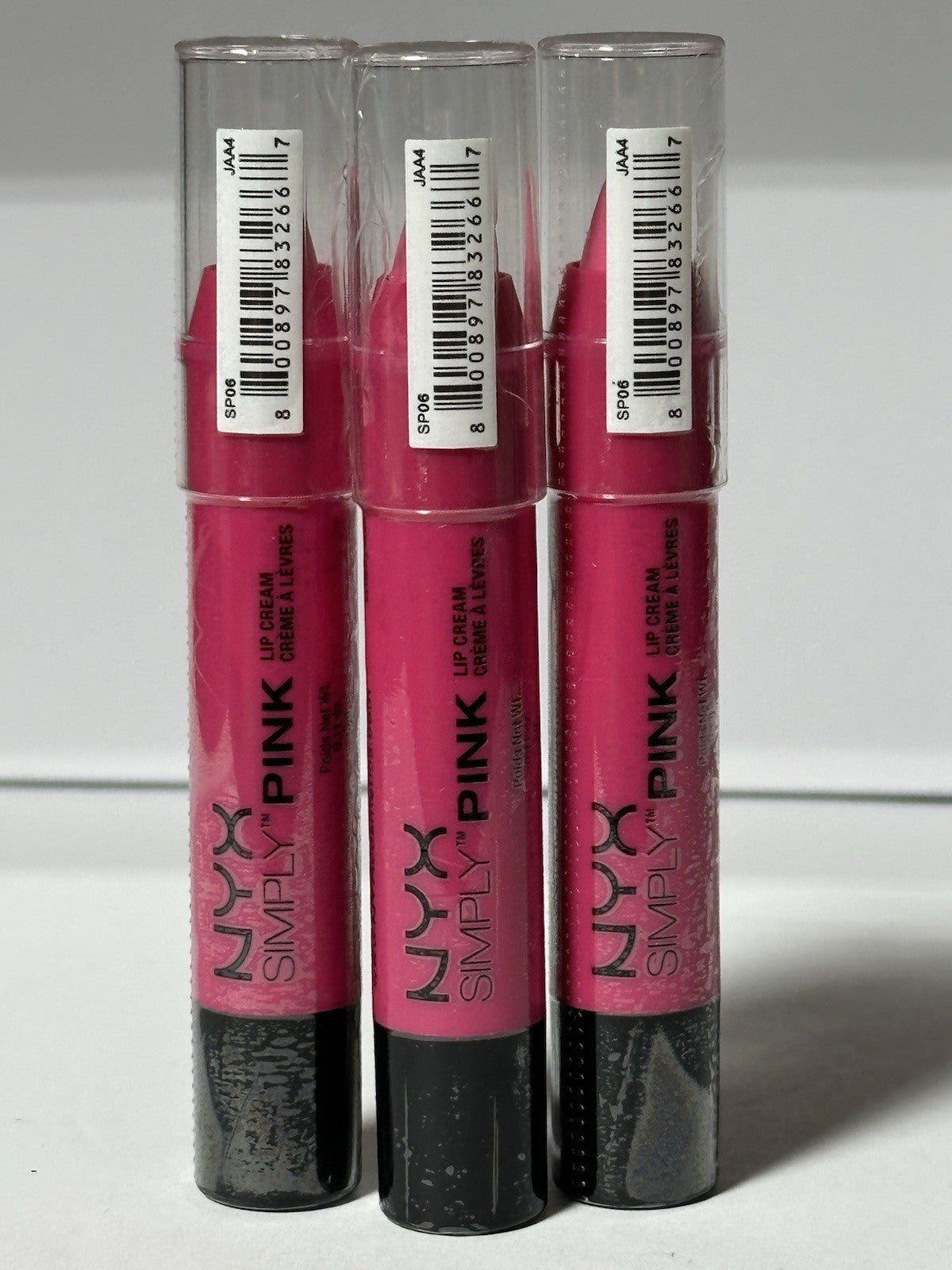 NYX - SP06 / Lip Cream PRIMROSE 3-Pack  ( 3x 0.11 Oz. )