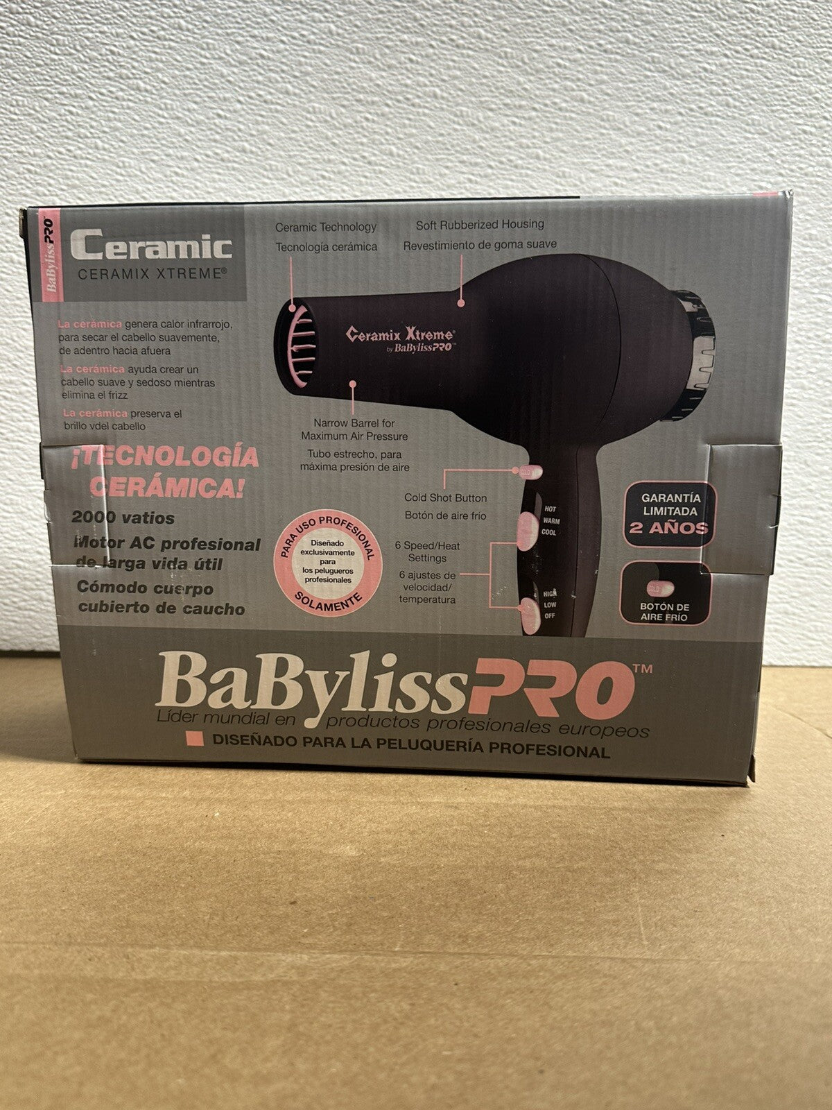 BaBylissPRO - 2000 Watts CERAMIX XTREME