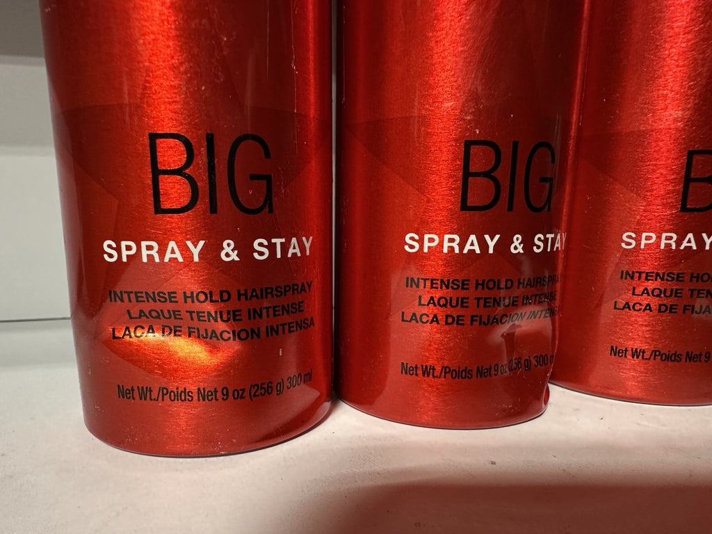 SEXY HAIR - BIG Spray & Stay / 5-PACK (5x 9.0 Fl. Oz.)  Little Dent/No Dust Caps