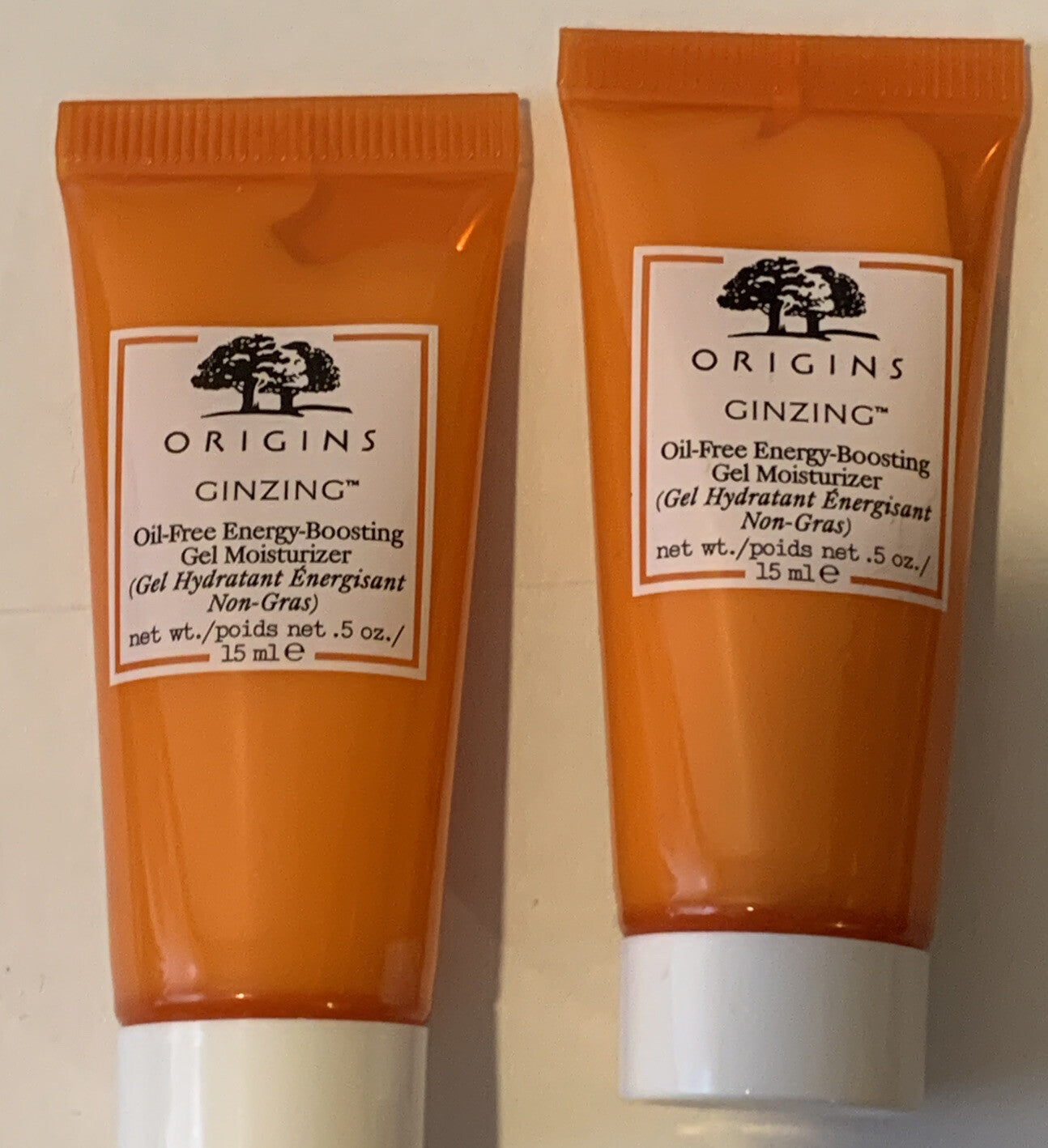Origins Ginzing energy boosting gel moisturizer 0.5 Oz (pack Of Two)