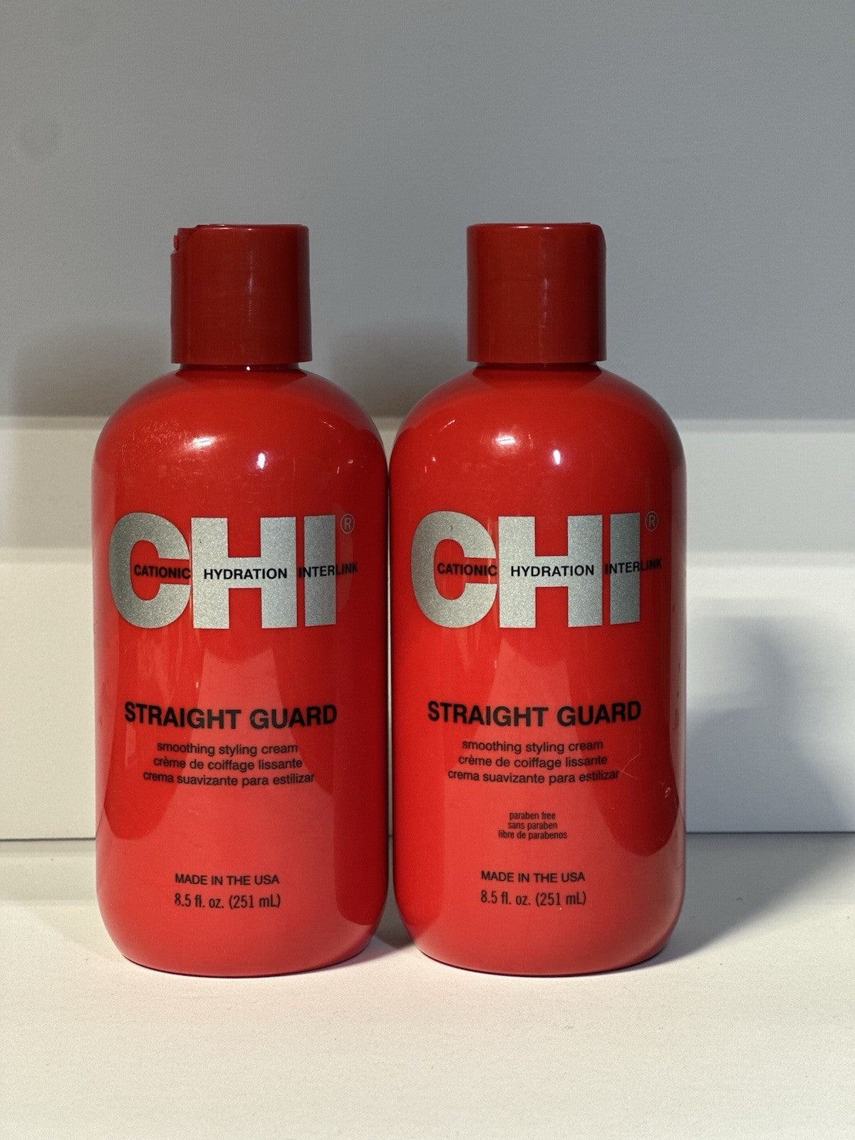 CHI - STRAIGHT GUARD STYLING CREAM 2-Pack (2x 8.5 Fl. Oz.)