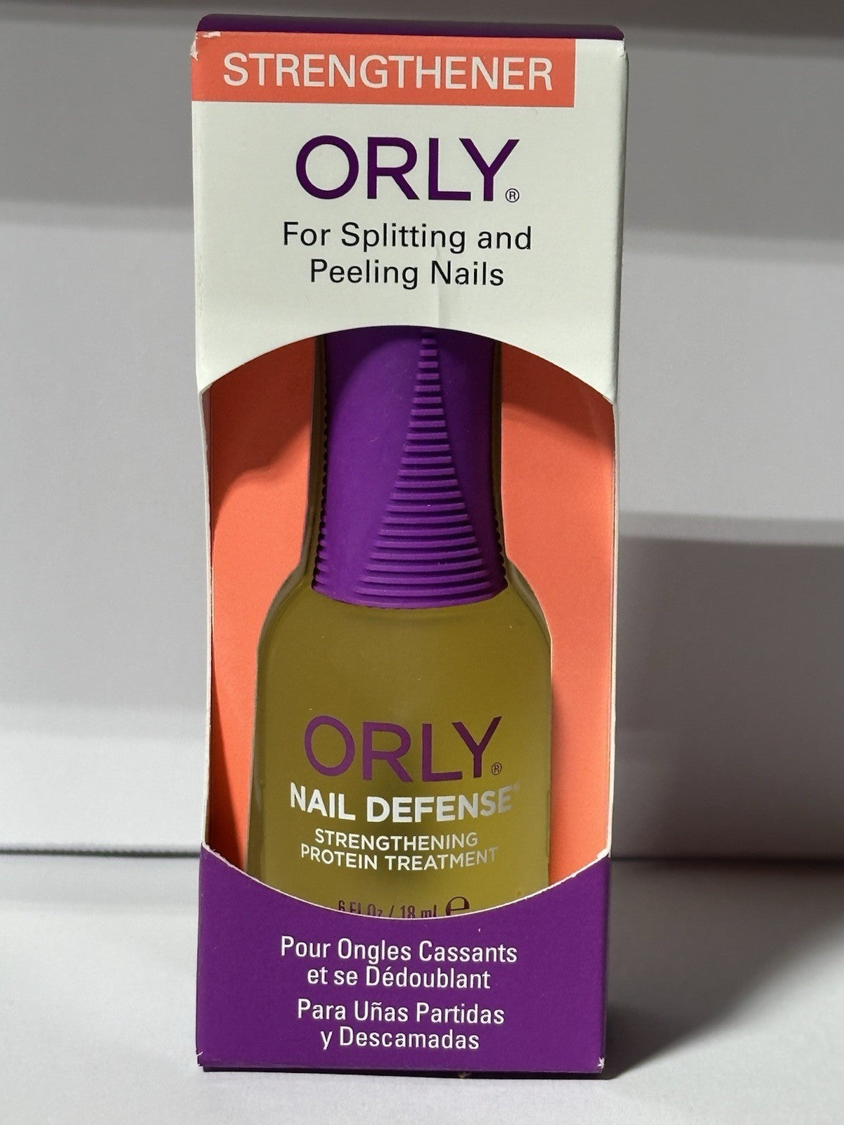 ORLY - Strengthened For Splitting And Peeling Nails/ 18 mL