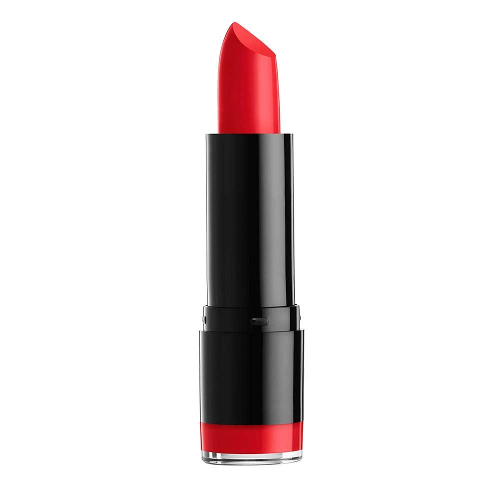 NYX PROFESSIONAL MAKEUP Extra Creamy Round Lipstick - Fire (Fire-Engine Blue-Toned Red)