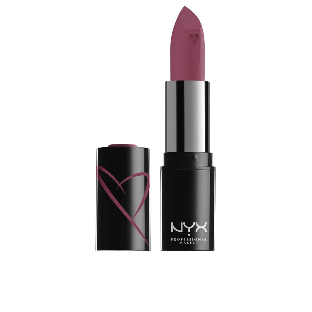 NYX PROFESSIONAL MAKEUP Shout Loud Satin Lipstick, Infused With Shea Butter - A La Mode (Yellow Nude)