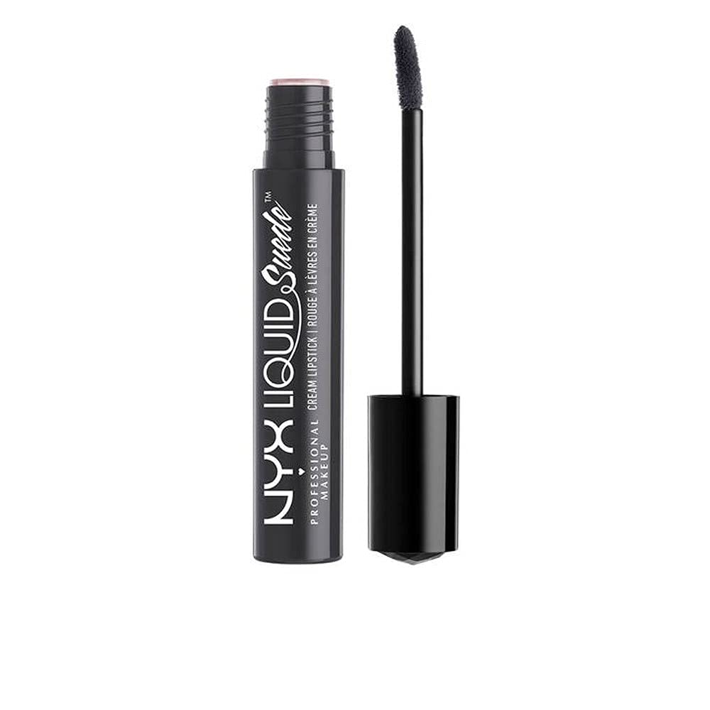 NYX PROFESSIONAL MAKEUP Liquid Suede Cream Lipstick - Cherry Skies, Deep Wine Red