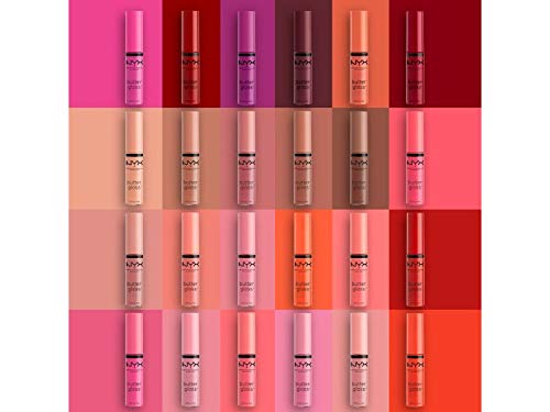 NYX Professional Makeup Butter Gloss, Peach Crisp, 0.27 Fluid Ounce