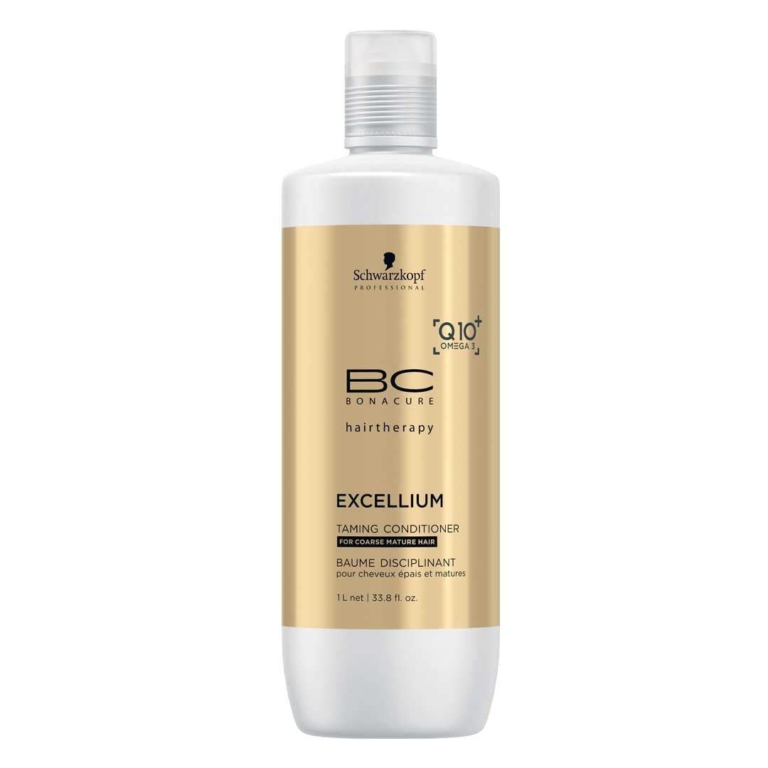 BC Bonacure EXCELLIUM Taming Conditioner with Q10+ Omega-3, 33.81-Ounce