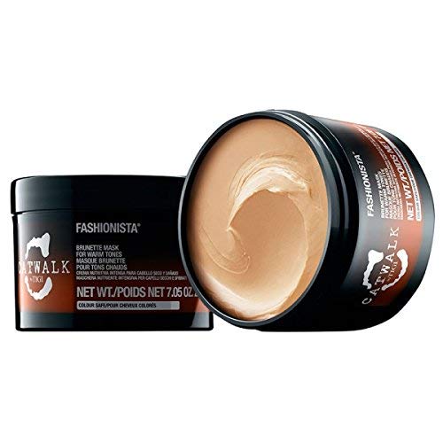 TIGI Catwalk Fashionista Brunette Mask for Warm Tones, 7.05 Ounce