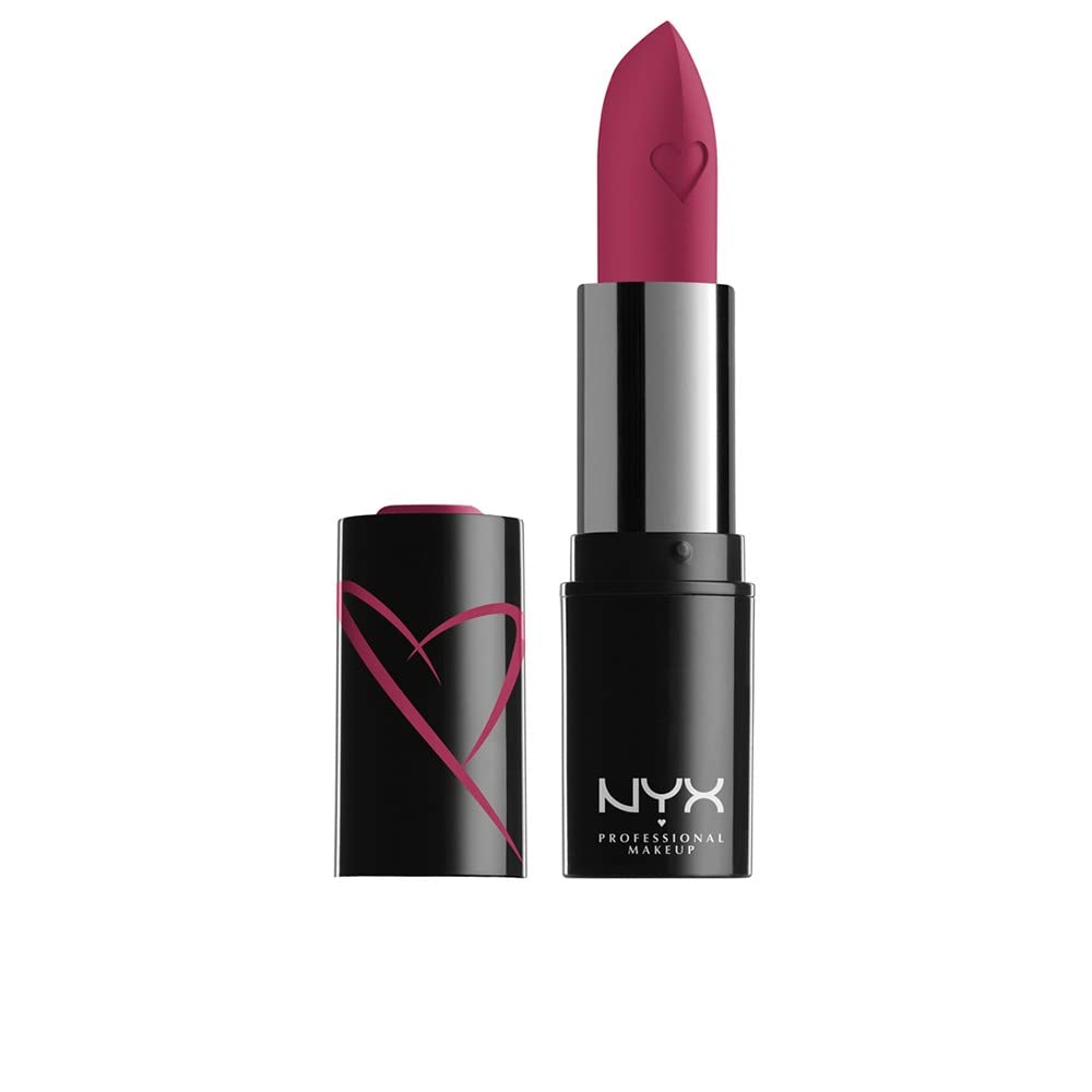 NYX PROFESSIONAL MAKEUP Shout Loud Satin Lipstick, Infused With Shea Butter - A La Mode (Yellow Nude)