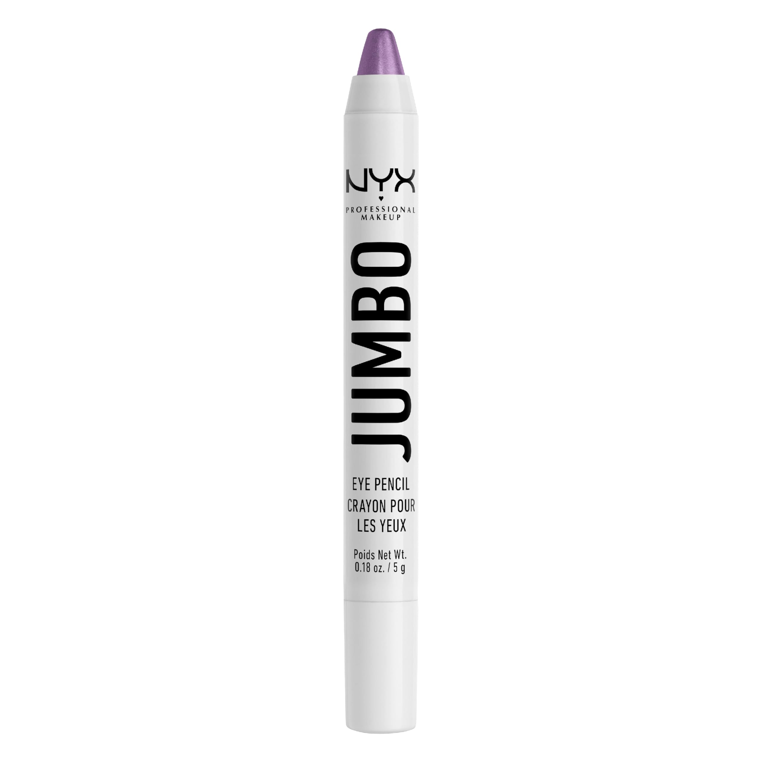 NYX PROFESSIONAL MAKEUP Jumbo Eye Pencil, Blendable Eyeshadow Stick & Eyeliner Pencil - Black Bean (Black)