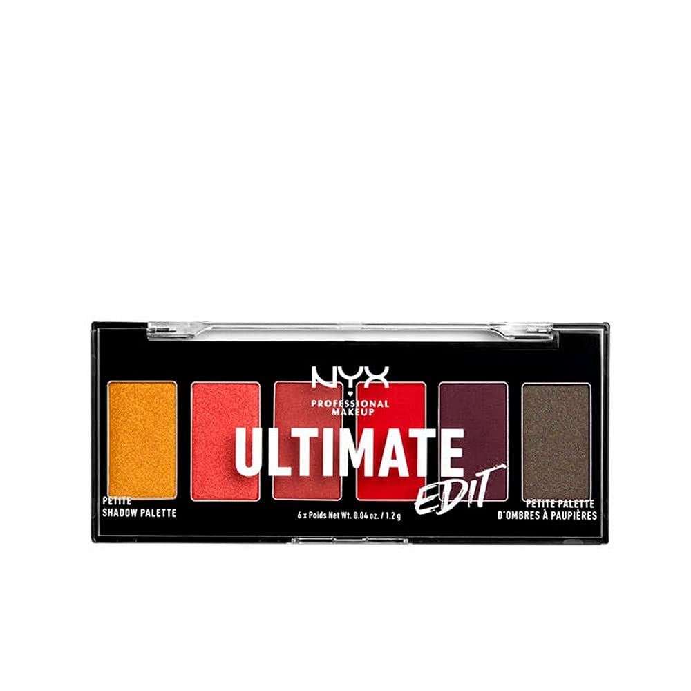 NYX PROFESSIONAL MAKEUP Ultimate Edit Petite Shadow Palette, Brights