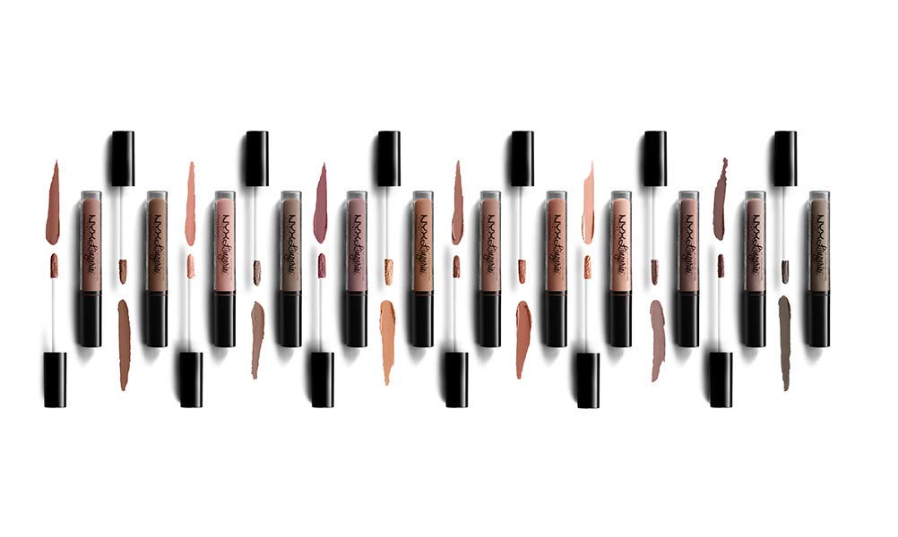 NYX PROFESSIONAL MAKEUP Lip Lingerie Matte Liquid Lipstick - Satin Ribbon (Nude Beige)