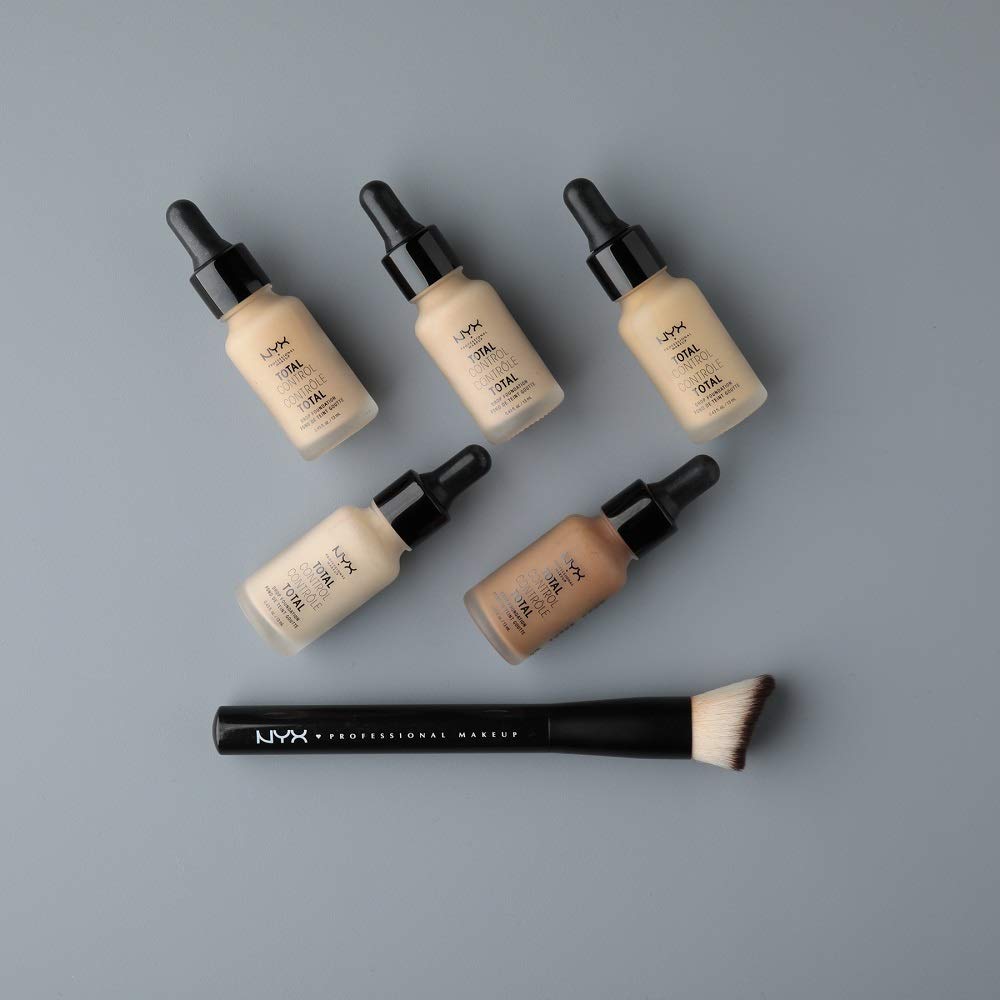 NYX Total Control Drop Foundation (TCDF18-Deep Sable) 0.43 fl oz