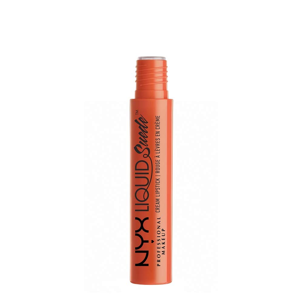 NYX PROFESSIONAL MAKEUP Liquid Suede Cream Lipstick - Cherry Skies, Deep Wine Red