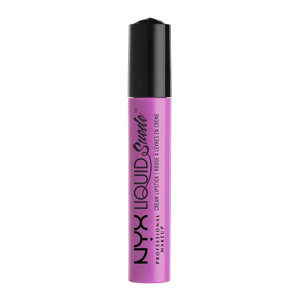 NYX PROFESSIONAL MAKEUP Liquid Suede Cream Lipstick - Cherry Skies, Deep Wine Red