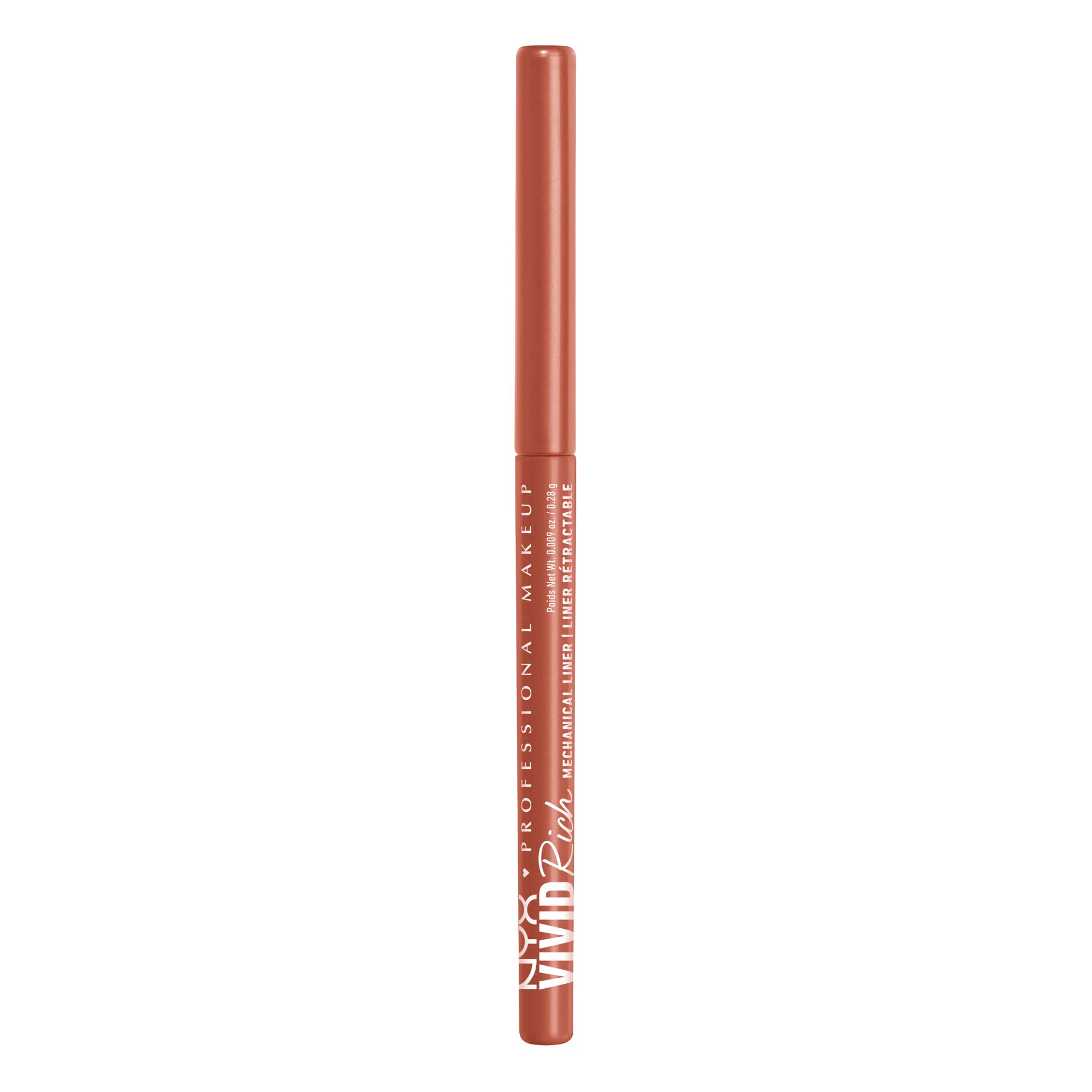 NYX PROFESSIONAL MAKEUP Mechanical Eye Pencil, Vivid Rich Mechanical, Creamy Retractable Eyeliner