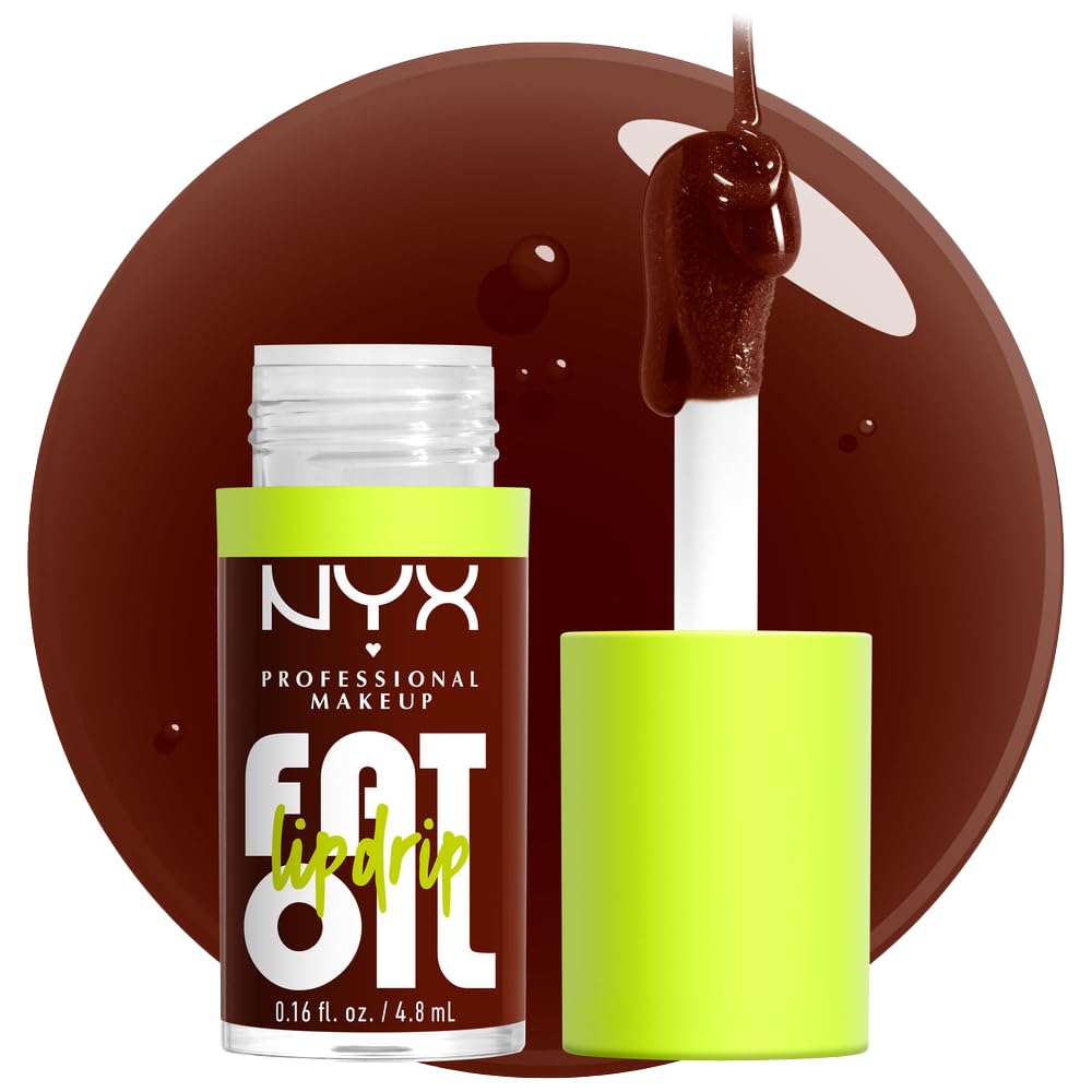 NYX PROFESSIONAL MAKEUP Fat Oil Lip Drip, Hydrating Tinted Lip Gloss