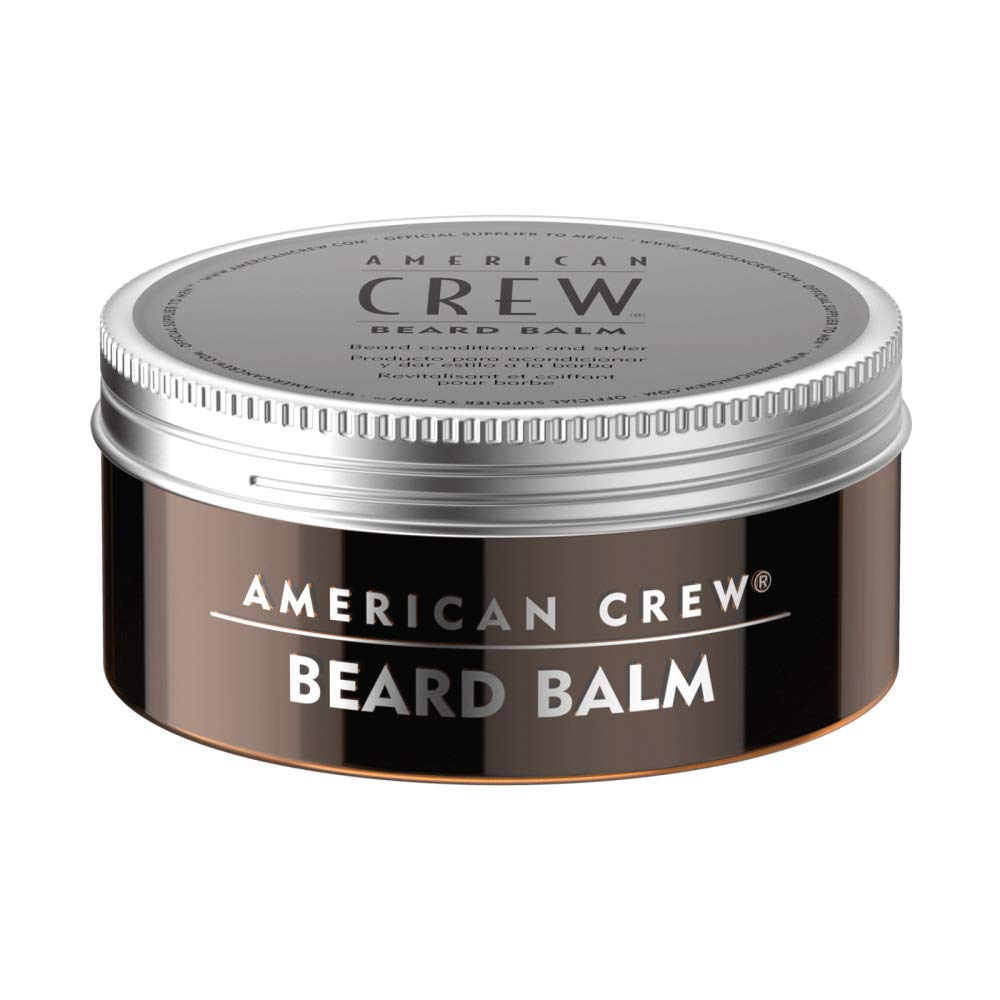American Crew Beard Balm, Conditioner & Styler, Sweet Almond Oil, Shea Butter, 2.3 Fl Oz