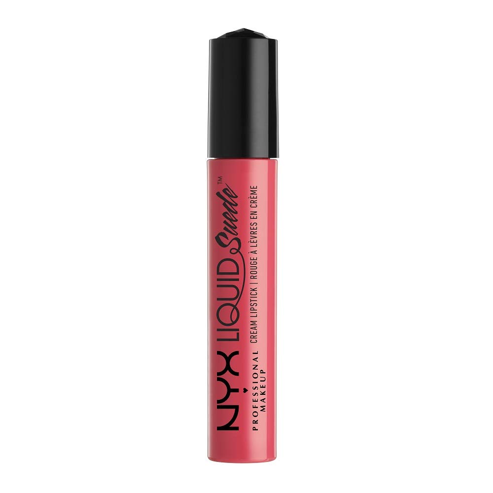 NYX PROFESSIONAL MAKEUP Liquid Suede Cream Lipstick - Cherry Skies, Deep Wine Red