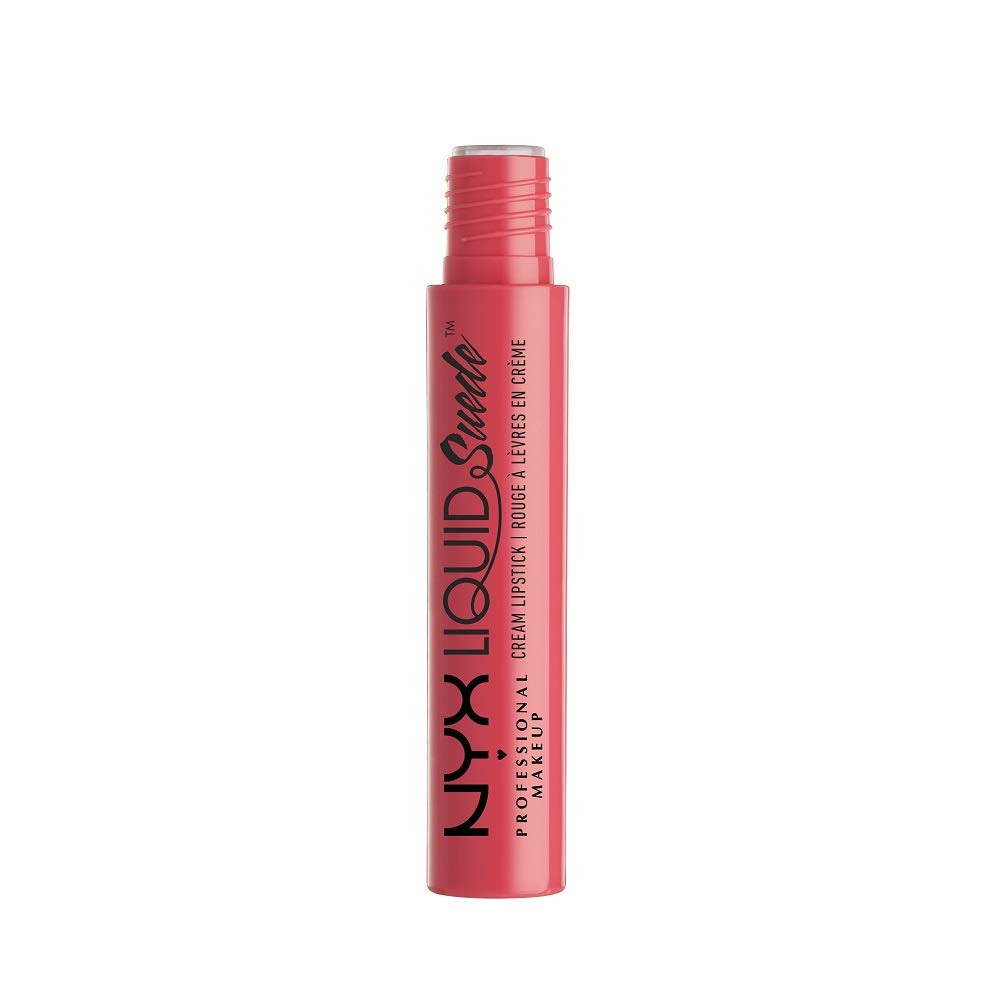NYX PROFESSIONAL MAKEUP Liquid Suede Cream Lipstick - Cherry Skies, Deep Wine Red