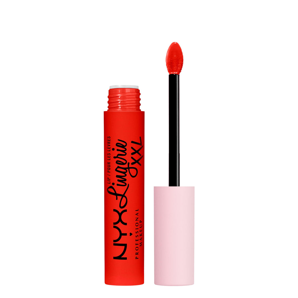 NYX PROFESSIONAL MAKEUP Lip Lingerie XXL Matte Liquid Lipstick - On Fuego (Fire Red)