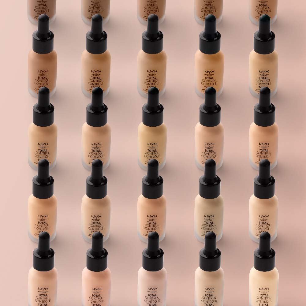 NYX Total Control Drop Foundation (TCDF18-Deep Sable) 0.43 fl oz