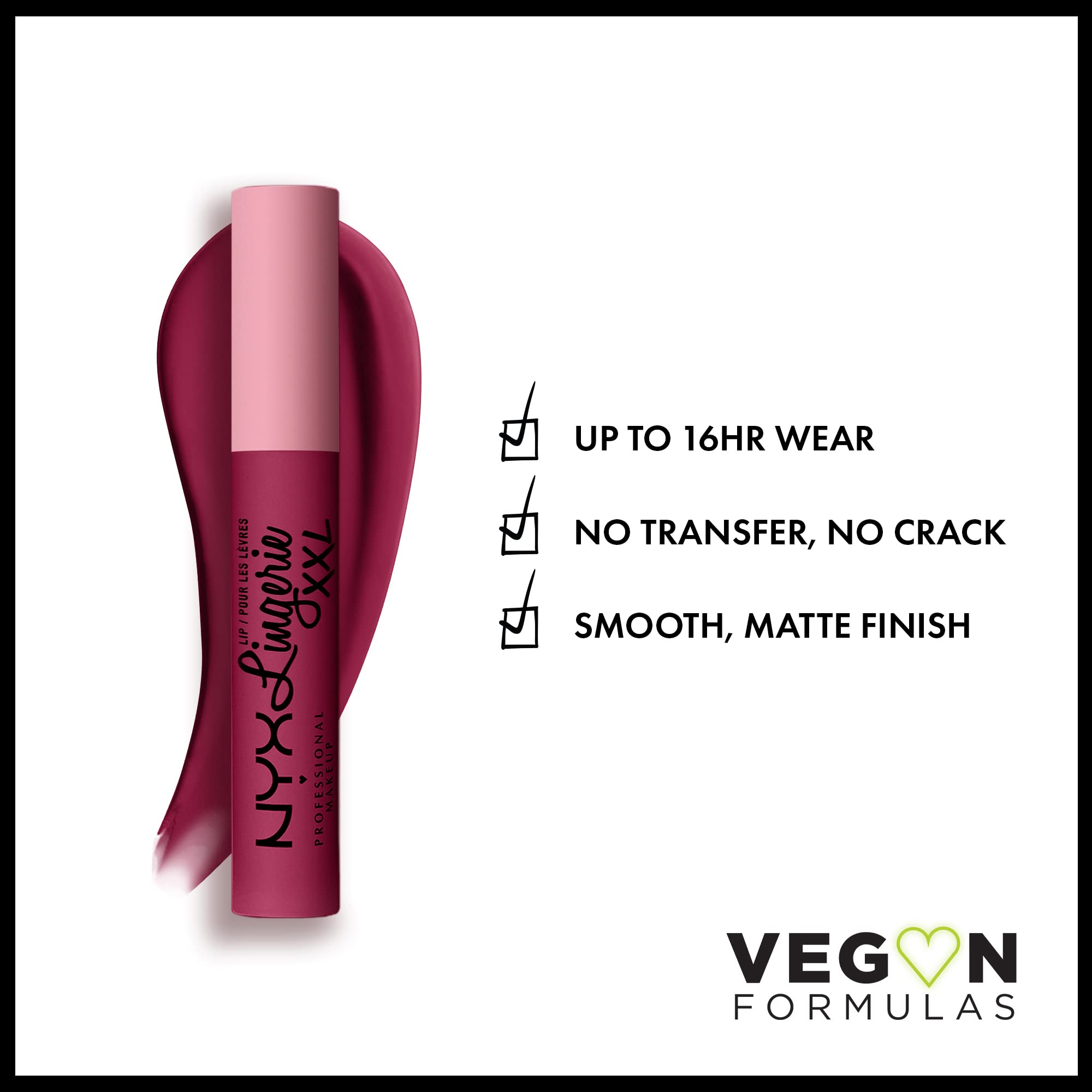 NYX PROFESSIONAL MAKEUP Lip Lingerie XXL Matte Liquid Lipstick