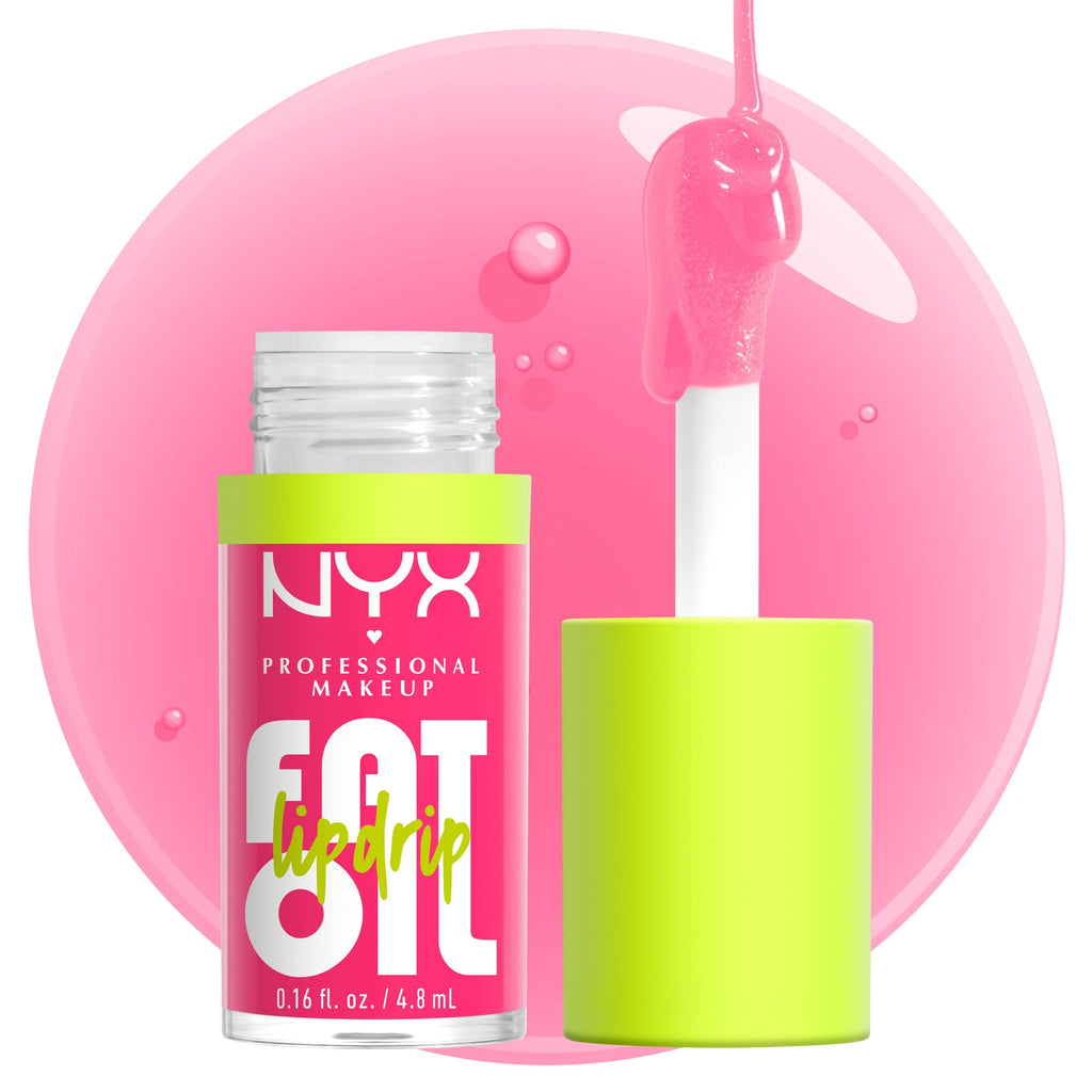 NYX PROFESSIONAL MAKEUP Fat Oil Lip Drip, Hydrating Tinted Lip Gloss