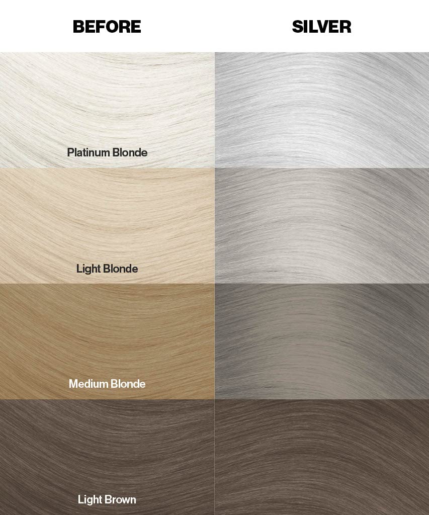 Crazy Color Crazy Color Salon Pro Semi Permanent Hair Color - 027 Silver Hair Color Women 5.07 oz