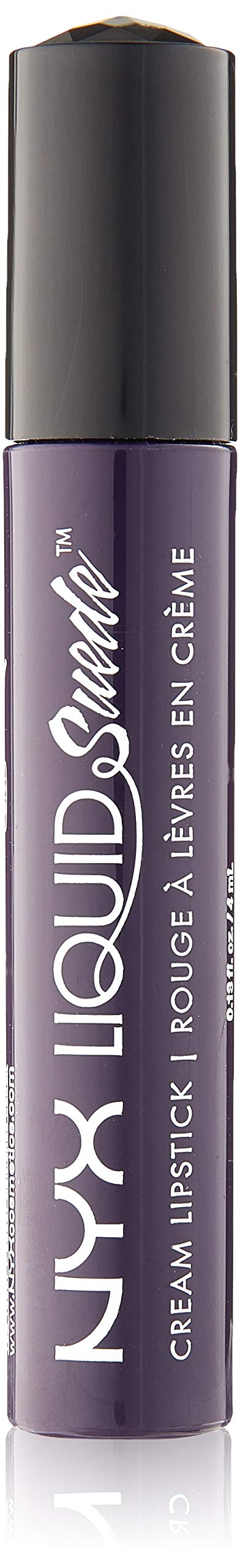 NYX PROFESSIONAL MAKEUP Liquid Suede Cream Lipstick - Cherry Skies, Deep Wine Red