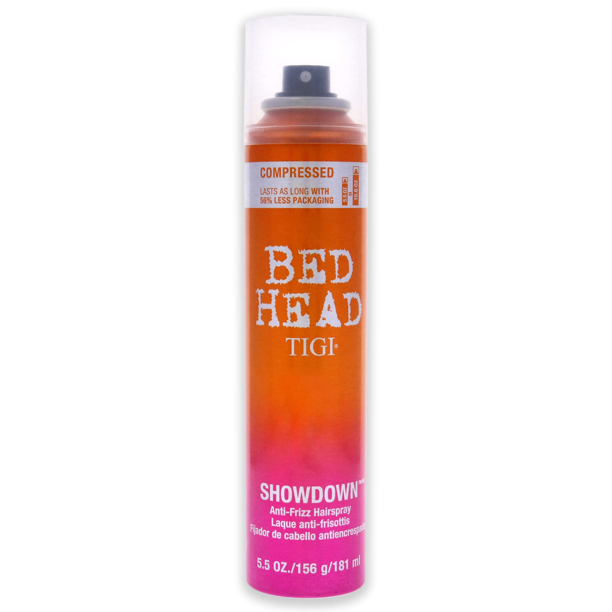 TIGI Bed Head Showdown Anti-Frizz Hairspray Unisex Hair Spray 5.5 oz