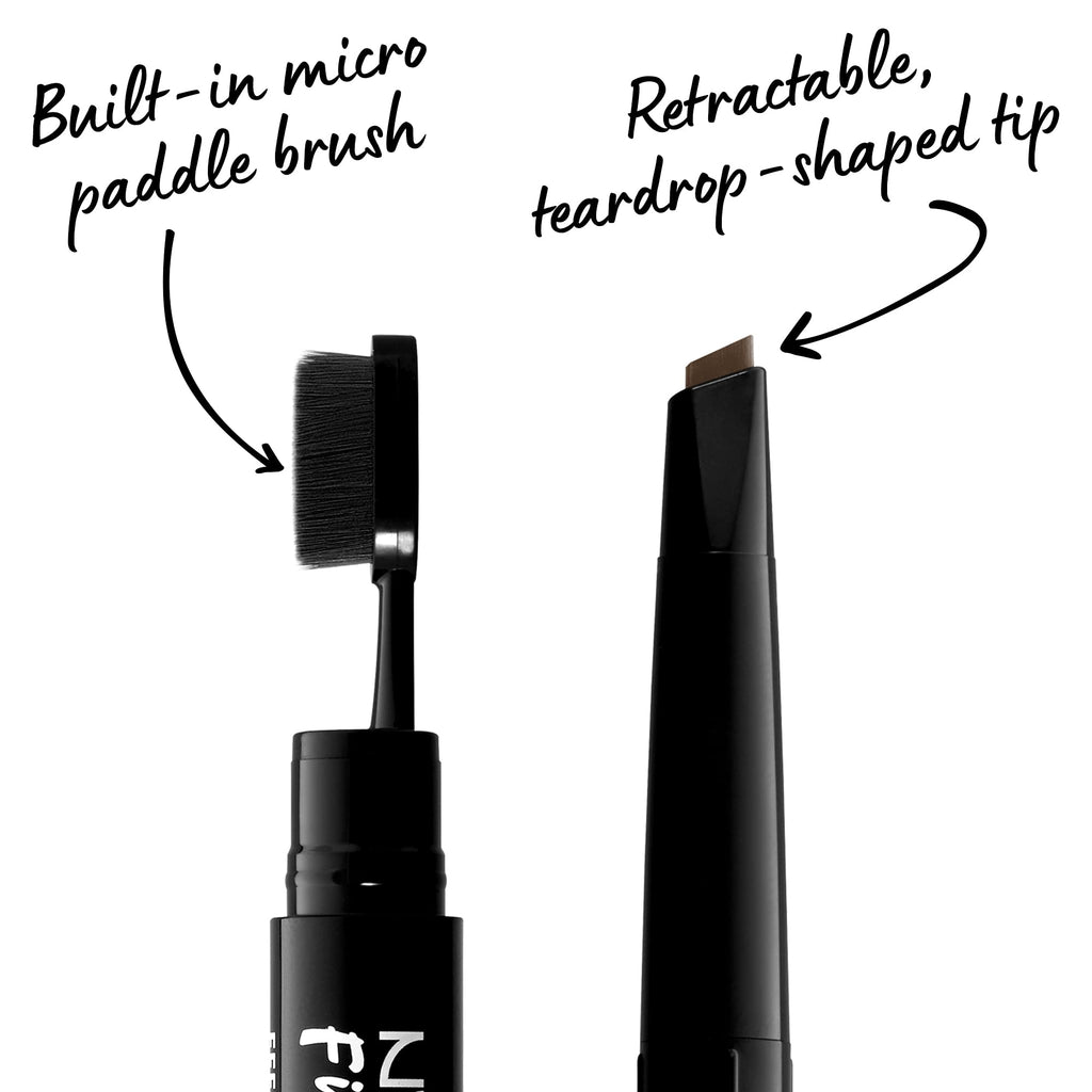 NYX PROFESSIONAL MAKEUP Fill & Fluff Eyebrow Pomade Pencil