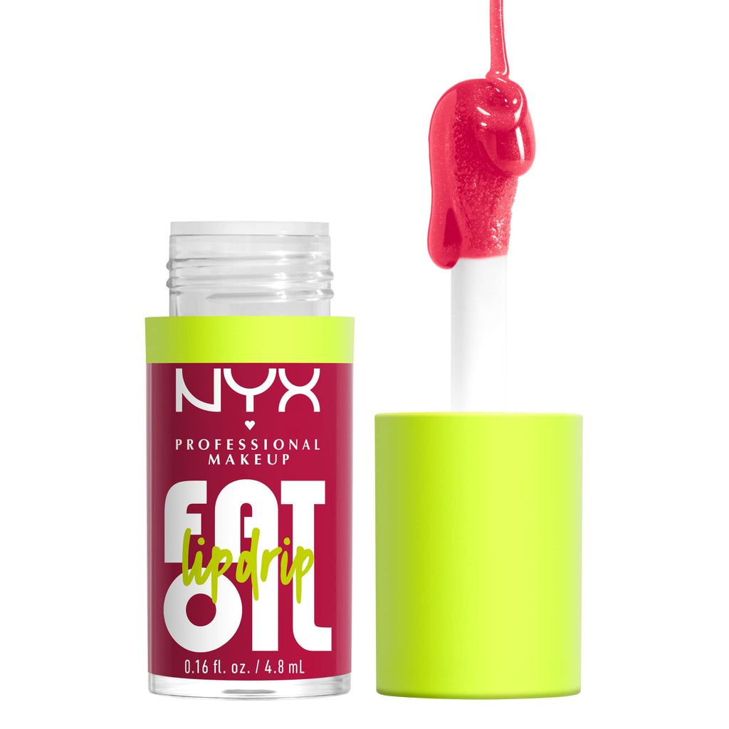 NYX PROFESSIONAL MAKEUP Fat Oil Lip Drip, Hydrating Tinted Lip Gloss