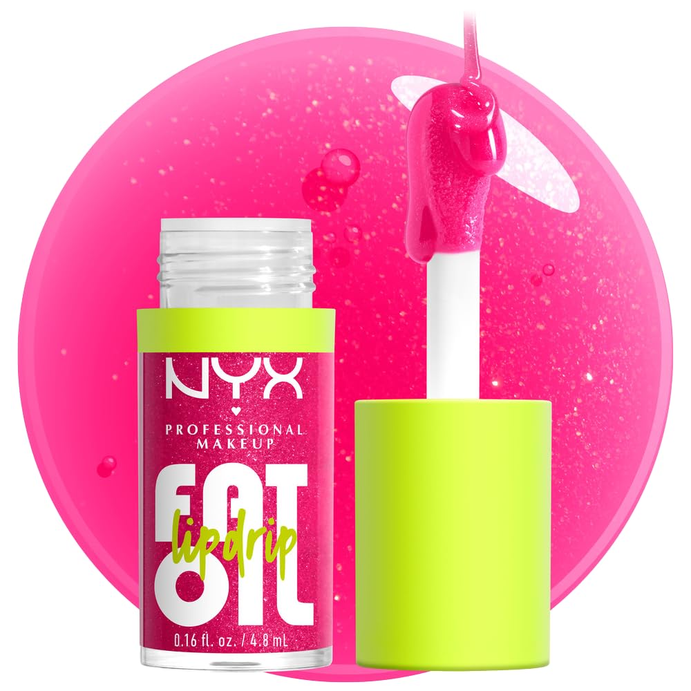 NYX PROFESSIONAL MAKEUP Fat Oil Lip Drip, Hydrating Tinted Lip Gloss