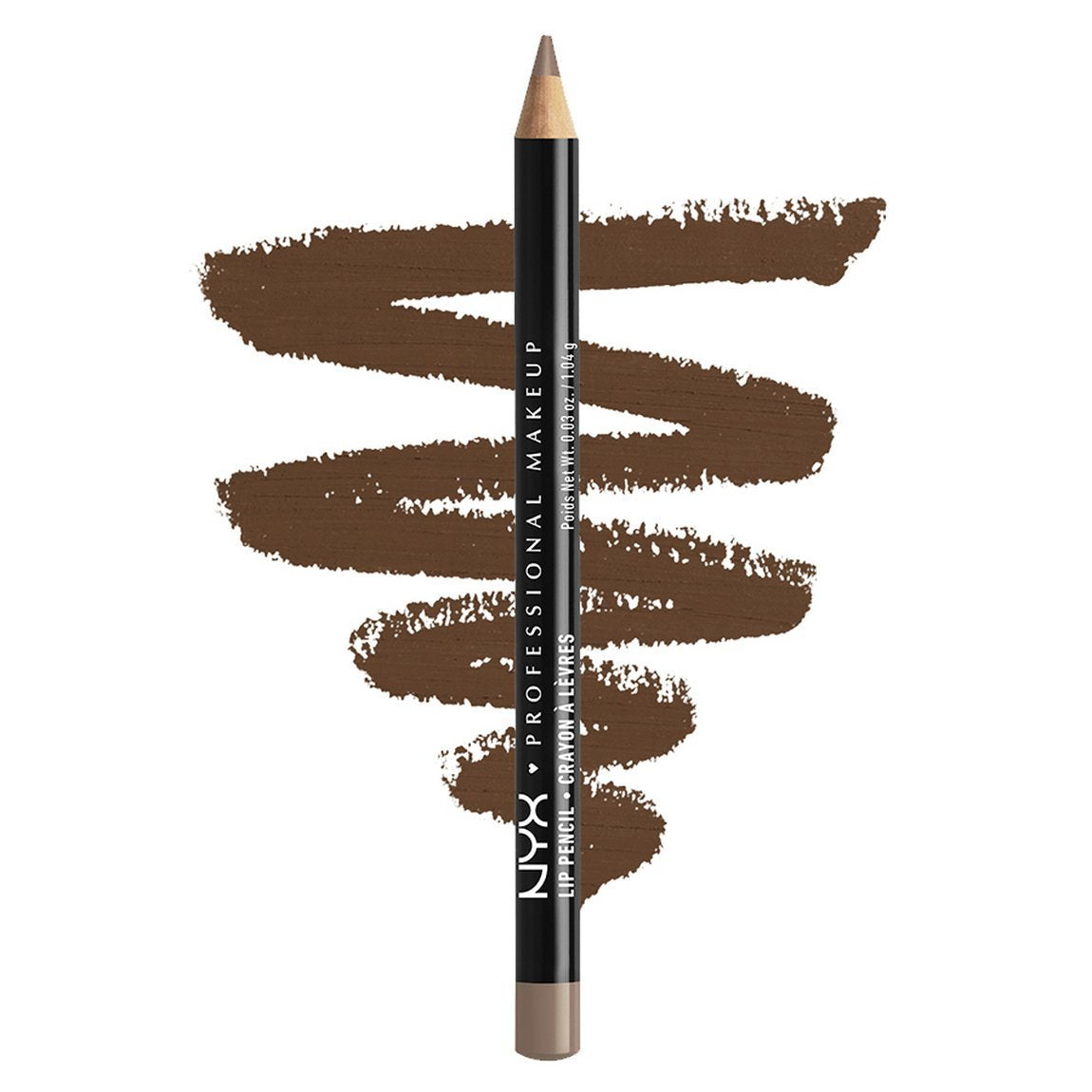 NYX slim lip liner pencil - hot cocoa - slp 829