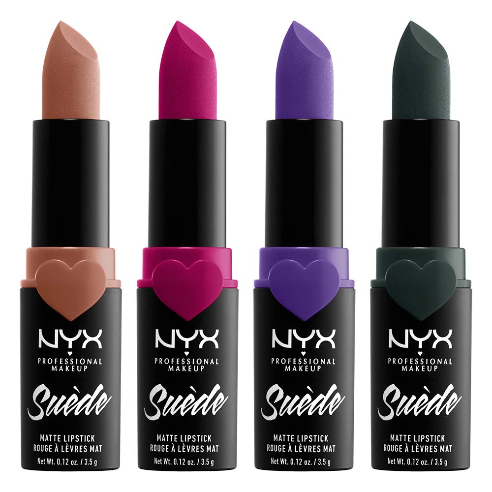 NYX PROFESSIONAL MAKEUP Suede Matte Lipstick, Vegan Formula