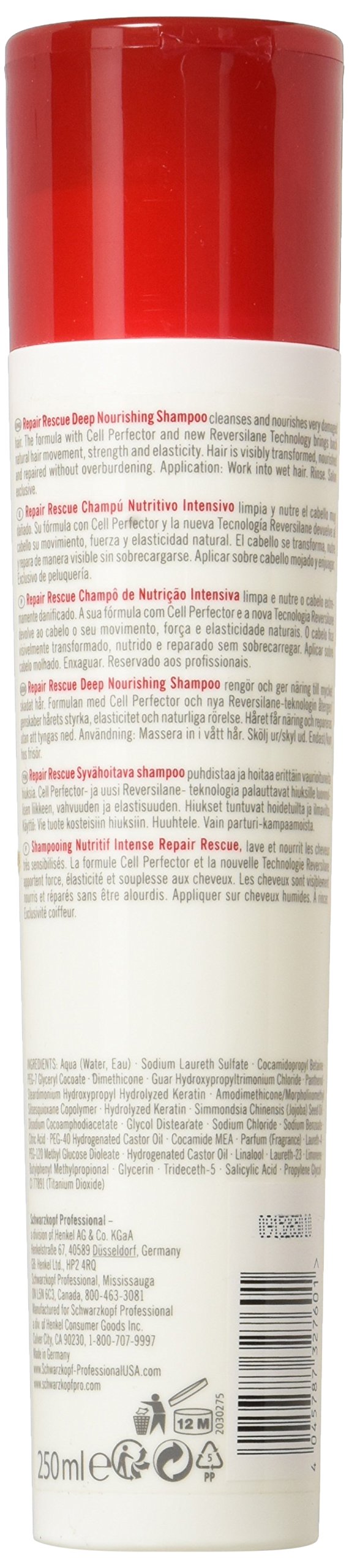 BC Bonacure REPAIR RESCUE Deep Nourishing Shampoo, 8.45-Ounce
