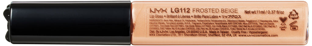 NYX Mega Shine Lip Gloss, 0.37 Ounce
