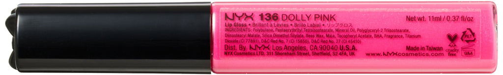 NYX Mega Shine Lip Gloss, 0.37 Ounce
