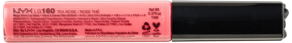 NYX Mega Shine Lip Gloss, 0.37 Ounce