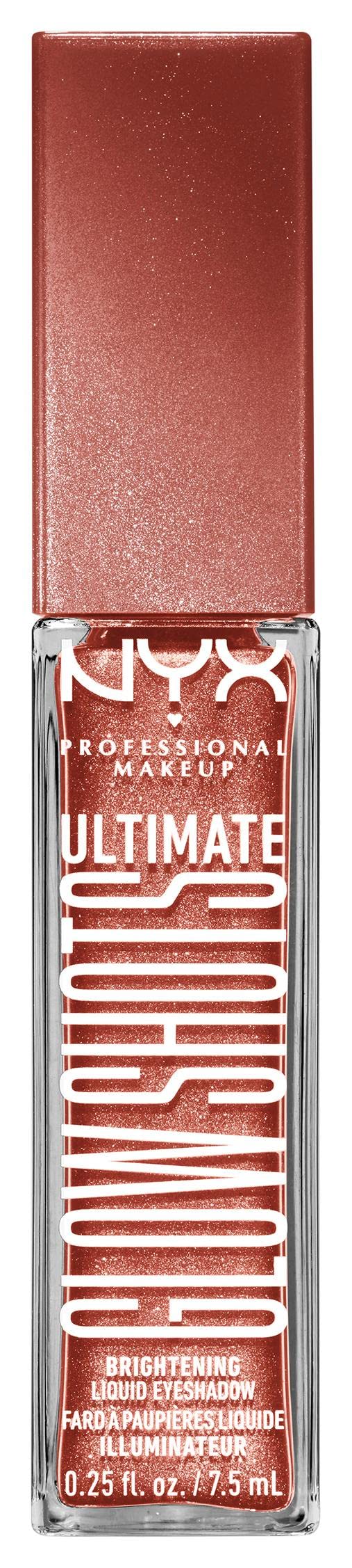 NYX PROFESSIONAL MAKEUP Ultimate Glow Shots, Liquid Eyeshadow, Long-Lasting Shimmer Eye Shadow with Vitamin C