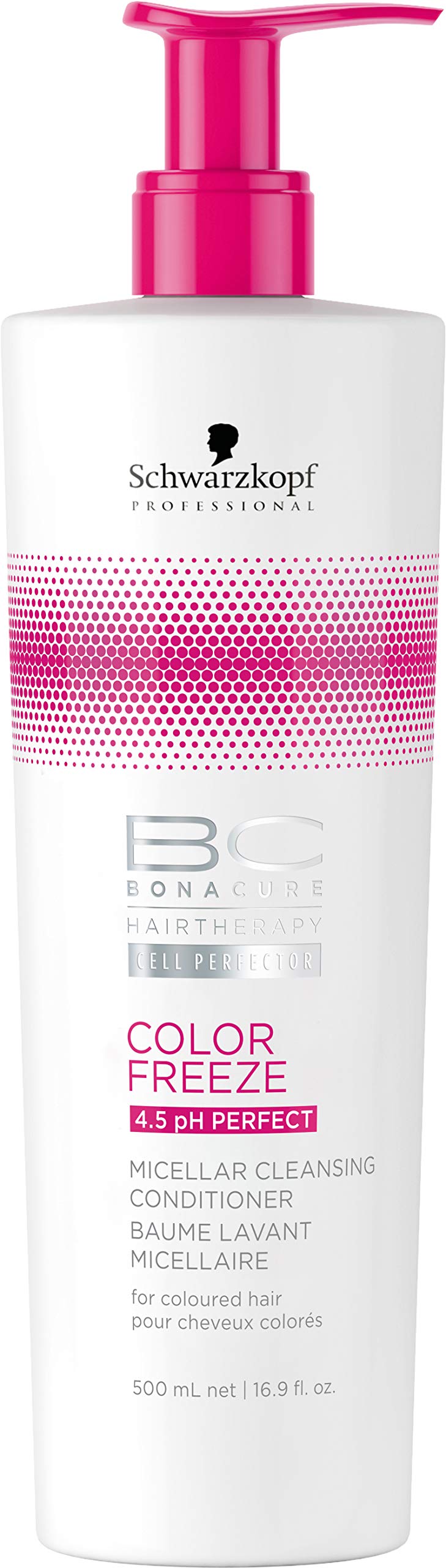 BC BONACURE Color Freeze 4.5 pH Perfect Micellar Cleansing Conditioner, 16.9-Ounce