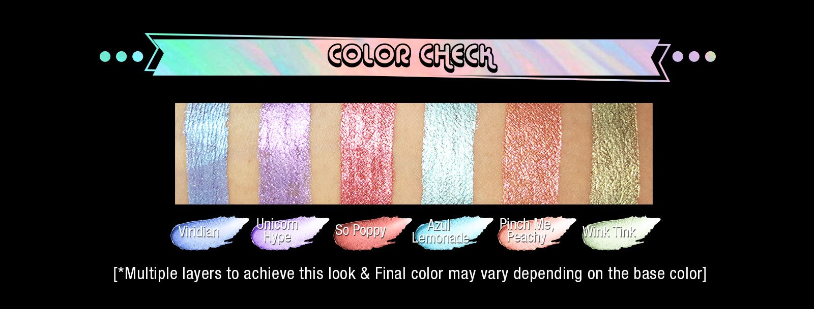 J. Cat Beauty Holographic 3D Eye Topper Wink Tink Wink Tink