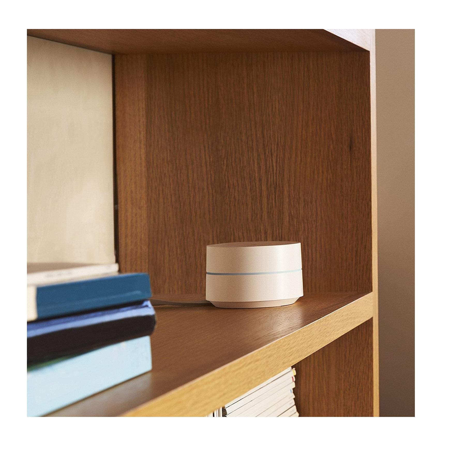 Google WiFi System, 1-Pack - Router Replacement for Whole Home Coverage - NLS-1304-25,white