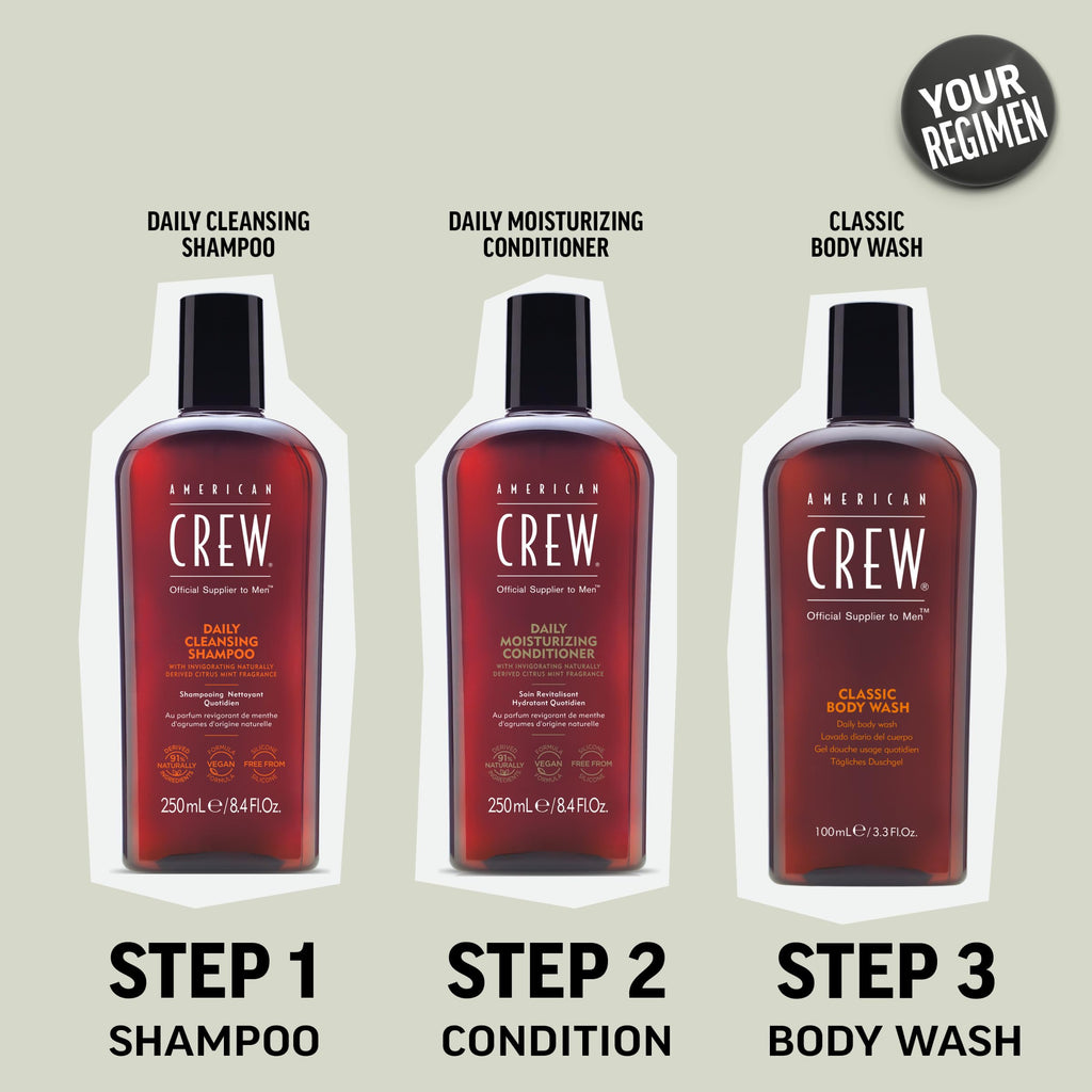 American Crew Body Wash for Men, 3.3 Fl Oz